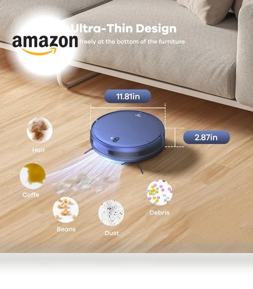 Robot Vacuum and Mop Combo — Smart Cleaning Robots, ZCWA