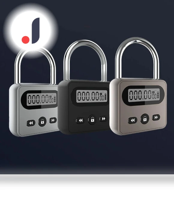 Security Lock with LCD Display — Padlocks & Hasps, Teenyee