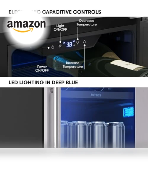 Slim Beverage Fridge — Drink Coolers, Zephyr