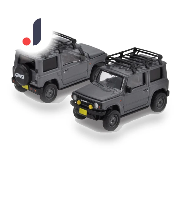Smart Gray Suzuki Jimny Model Car — Miniature Rides & Collectibles, MIYAKO