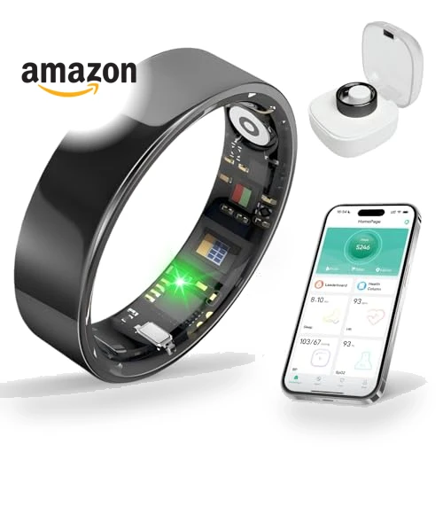 Smart Health Ring Fitness Tracker — Wearable Accessories, BIEMHA