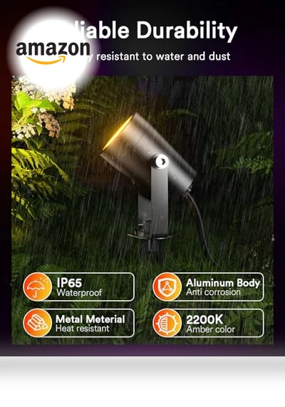 Smart Landscape Lights — Outdoor Security & Flood Lighting, Lumary