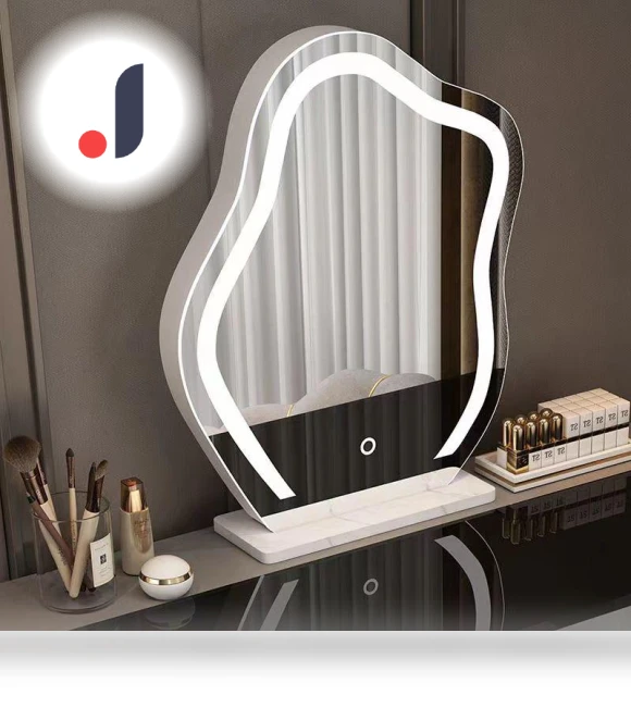 Smart Makeup Mirror with Light — Compact & Travel, Deals Supermarket