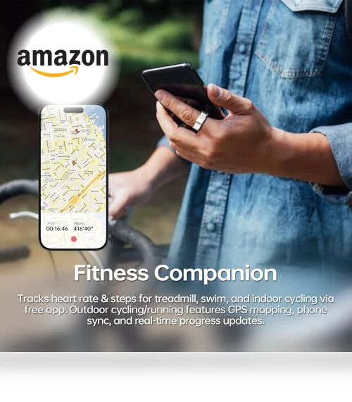 Smart Ring—Health & Fitness Tracker — Wearable Accessories, Naughtbaby