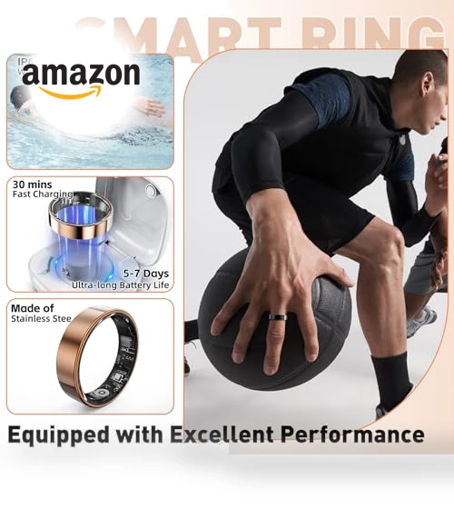 Smart Ring with Health Monitoring — Smart Rings, SARUNN ER