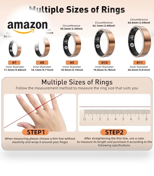 Smart Ring with Health Monitoring — Smart Rings, SARUNN ER