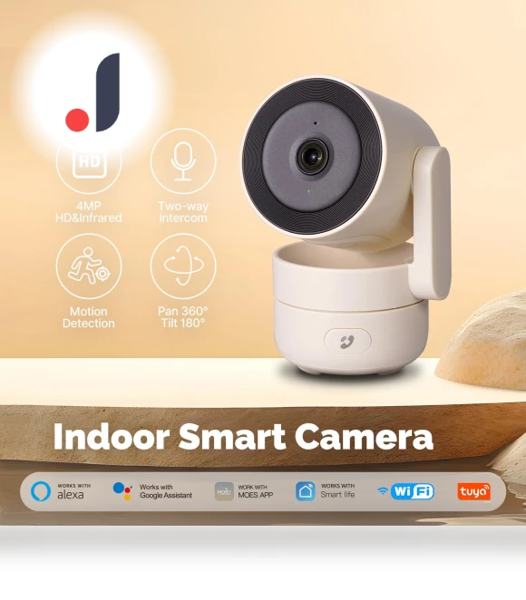 Smart WiFi Security Camera — Smart Home Security, Tuya