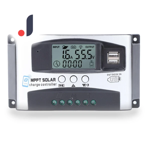 Solar Charge Controller with Bluetooth App Control — Power Management, Fishine