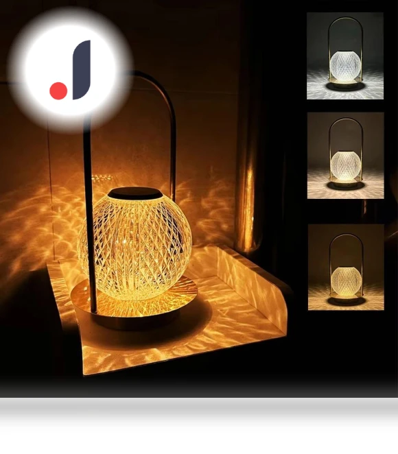 Touch Control Crystal Table Lamp — Chandeliers, Zhiruei