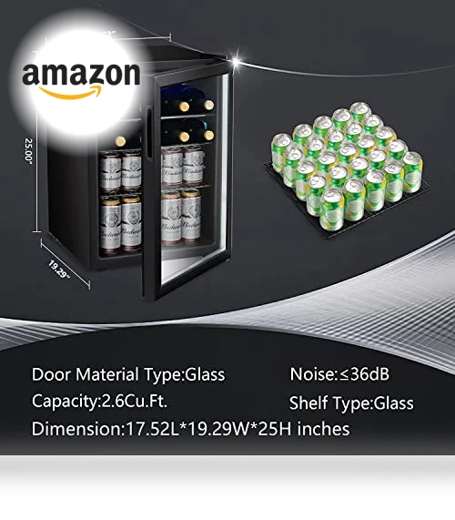 Wine Cooler Cabinet Beverage Refrigerator — Drink Coolers, Antarctic Star