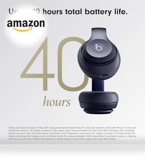 Wireless Bluetooth Noise Cancelling Headphones — Over-Ear Headphones, Beats