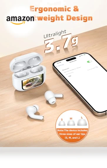 Wireless Earbuds with Touch Screen — In-Ear Headphones, Huizhou Liying Technology Co., Ltd.