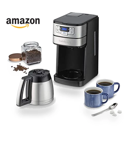 10 Cup Coffee Maker with Grinder — Electric Blade Coffee Grinders, Cuisinart