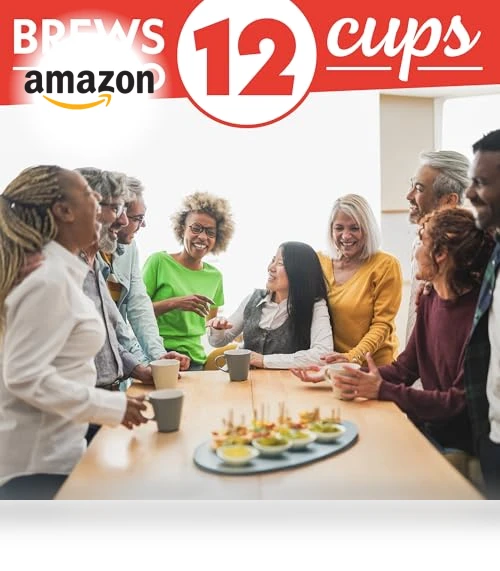 12-Cup One-Touch Drip Coffee Maker — Brewing Excellence, Gourmia
