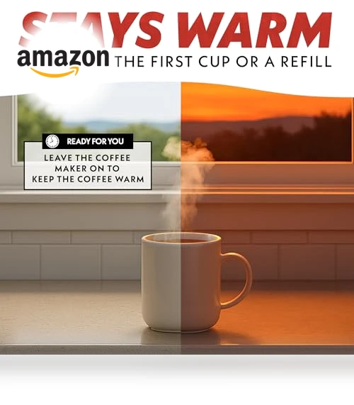 12-Cup One-Touch Drip Coffee Maker — Brewing Excellence, Gourmia