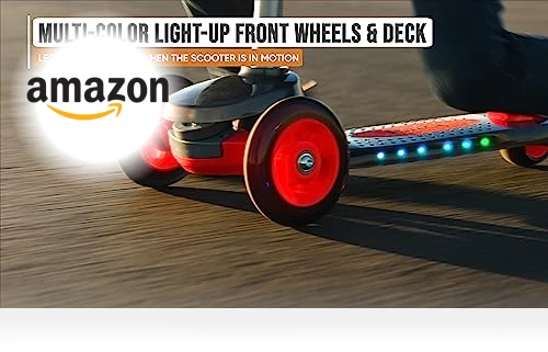 3-Wheel Light-Up Scooter — Electric Vehicles, Razor