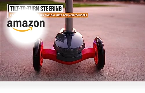 3-Wheel Light-Up Scooter — Electric Vehicles, Razor