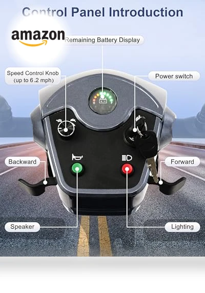 4 Wheel Mobility Scooter — Electric Self-Balancing Scooters, MIHAYO