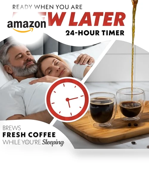 5-Cup Programmable Drip Coffee Maker — Coffee Makers, Gourmia