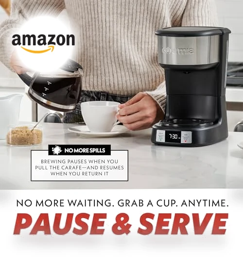 5-Cup Programmable Drip Coffee Maker — Coffee Makers, Gourmia