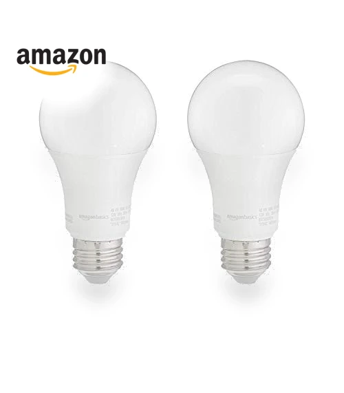 A19 LED Light Bulbs — LED, Amazon Basics