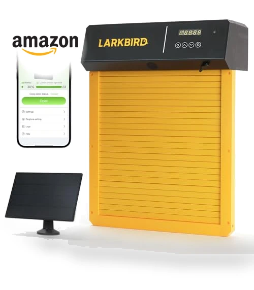 Automatic Chicken Coop Door — Poultry Hydration Solutions, LARKBIRD
