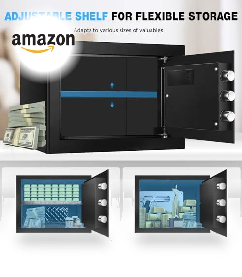 Biometric Fingerprint Safe — Cabinet Safes, VaultHex