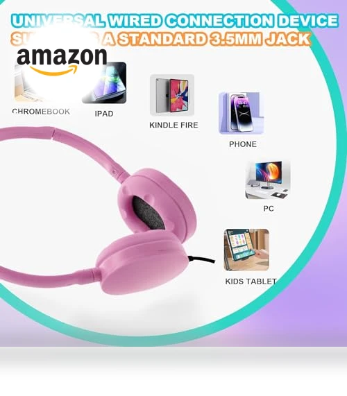 Bulk Headphones Multi Color for Classroom School — In-Ear Headphones, ZHENWAY