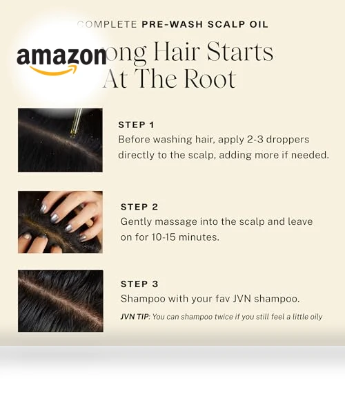 Complete Hair and Scalp Oil With Rosemary — Hair & Scalp Care, JVN