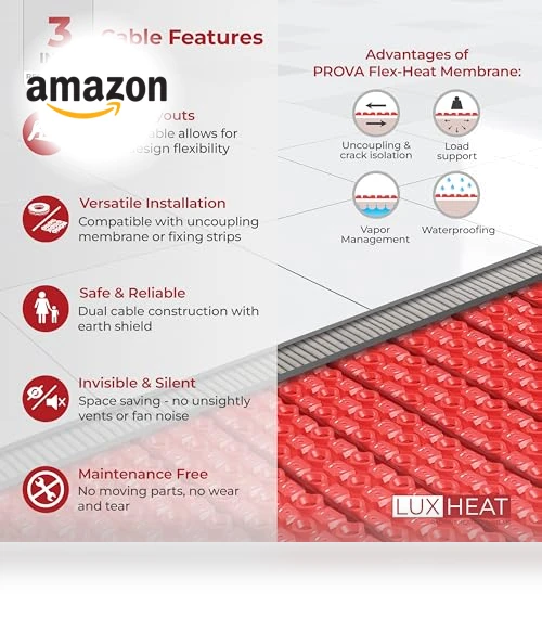 Electric Radiant Floor Heating System — Portable Heating Solutions, LuxHeat