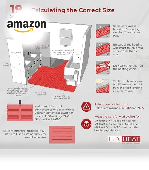 Electric Radiant Floor Heating System — Portable Heating Solutions, LuxHeat