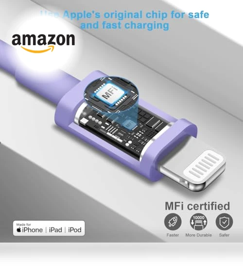 Fast Charger 20W PD USB C Wall Charger with 6FT Fast Charging Cable — Chargers, Shenzhen Dipinle Technology Co., Ltd