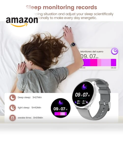 Fitness Watch with HR/BP/SpO2 Monitor — Smartwatches, RifePhi