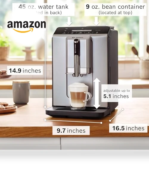 Fully Automatic Espresso Machine — Coffee & Espresso Combos, BOSCH