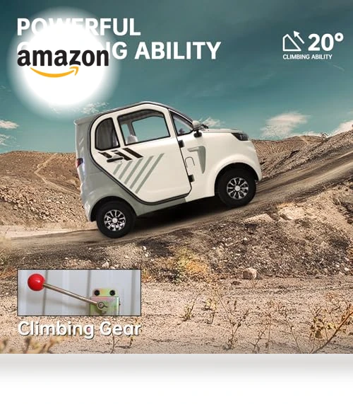 Fully Enclosed Mobility Scooter — Electric Self-Balancing Scooters, Ndrfhaj