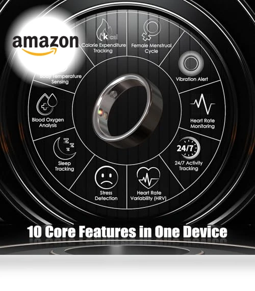 Health Tracker Smart Ring — Smart Rings, ELENVA