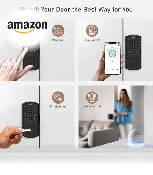 Keyless Entry Door Lock — Smart Home Security, Lio home