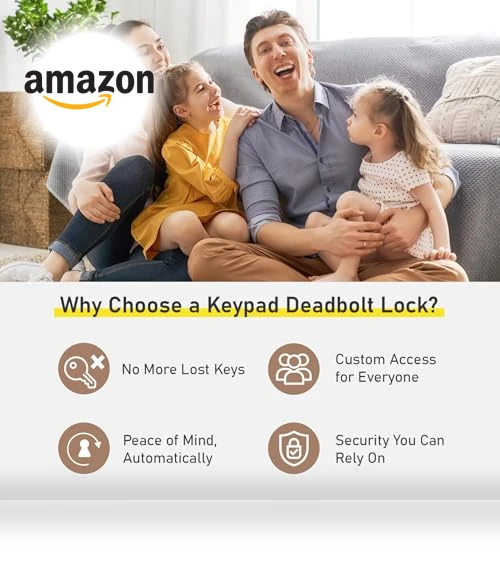 Keyless Entry Door Lock — Smart Home Security, Lio home