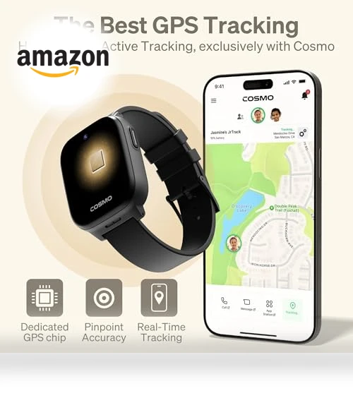 Kids Smart Watch with GPS Tracking — Location Tracking Devices, Cosmo