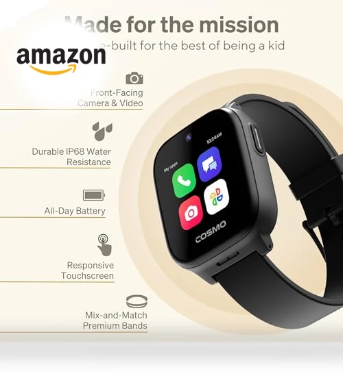 Kids Smart Watch with GPS Tracking — Location Tracking Devices, Cosmo