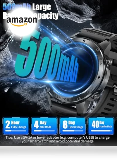 Military Smart Watch with GPS — Smartwatches, PODOEIL