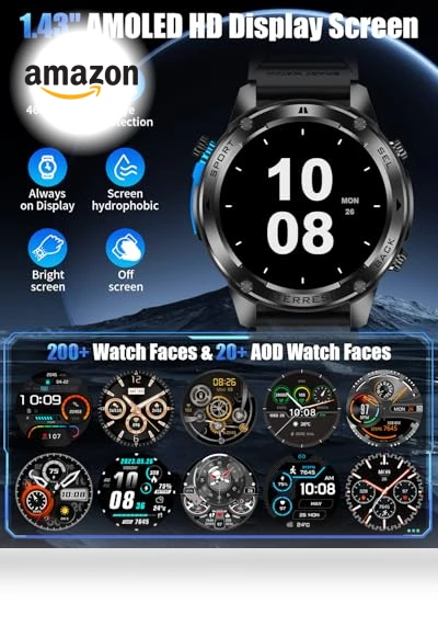 Military Smart Watch with GPS — Smartwatches, PODOEIL