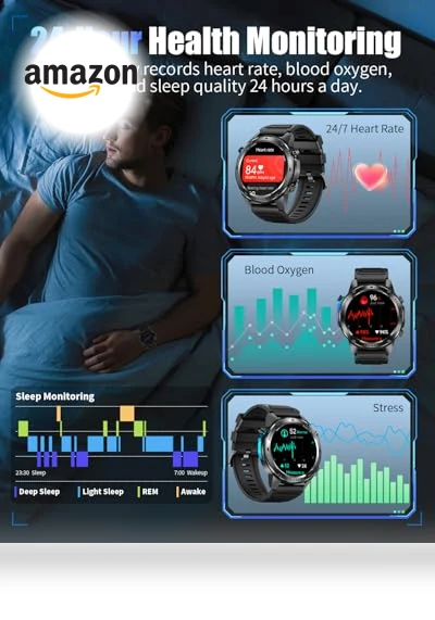 Military Smart Watch with GPS — Smartwatches, PODOEIL