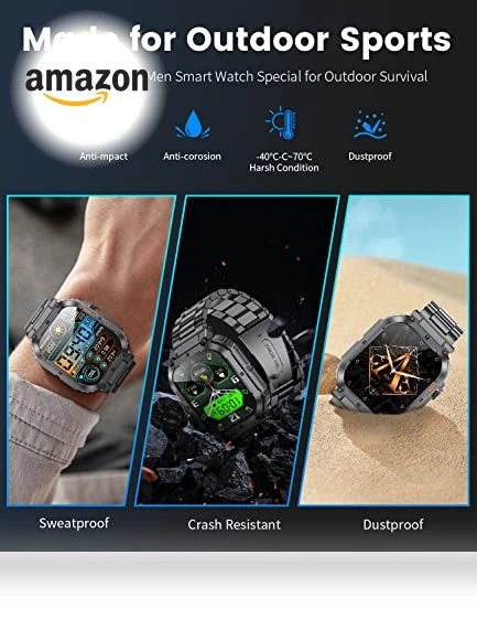 Military Smart Watch — Smartwatches, LIGE