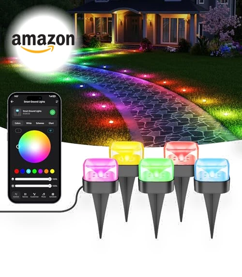 Outdoor Ground Lights — Outdoor Security & Flood Lighting, Brizled