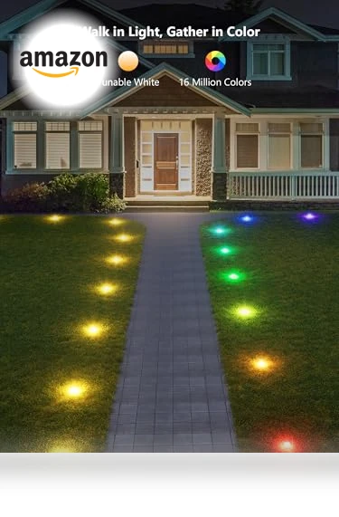 Outdoor Ground Lights — Outdoor Security & Flood Lighting, Brizled
