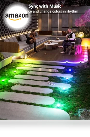 Outdoor Ground Lights — Outdoor Security & Flood Lighting, Brizled