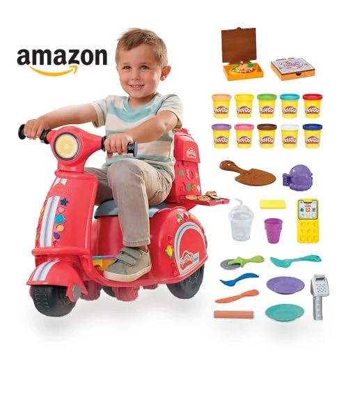 Pizza Delivery Scooter Playset — Toy Vehicles, Hasbro