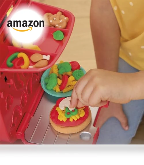 Pizza Delivery Scooter Playset — Toy Vehicles, Hasbro