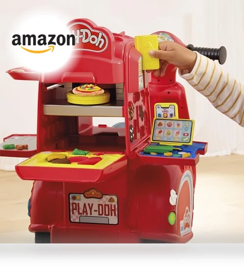 Pizza Delivery Scooter Playset — Toy Vehicles, Hasbro